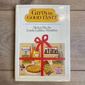 79' Vintage Cookbook Gifts In Good Taste Helen‎ Hecht OOP First Edition